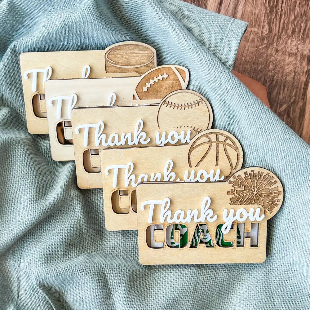 Coach Gift Card Holder - Physical Product