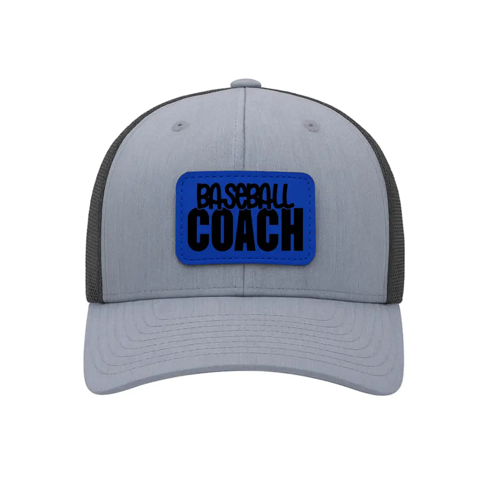 Coach Hat - All Black / Blue - Physical Product