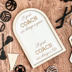 Coach plaque gift - any sport - Physical Product