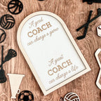 Coach plaque gift - any sport - Physical Product
