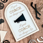 Coach plaque gift - any sport - Physical Product