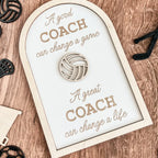 Coach plaque gift - any sport - Physical Product