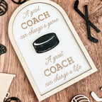 Coach plaque gift - any sport - Physical Product