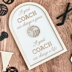Coach plaque gift - any sport - Physical Product