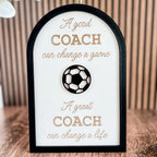 Coach plaque gift - any sport - Physical Product