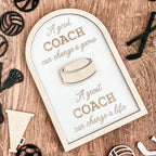 Coach plaque gift - any sport - Physical Product