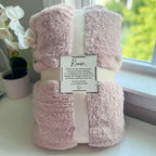 College blanket - Leaving for College gift - Dusky Pink / Sentimental - Physical Product