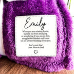 College blanket - Leaving for College gift - Physical Product