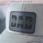 Custom Dad Hat Patch SVG File - Digital File