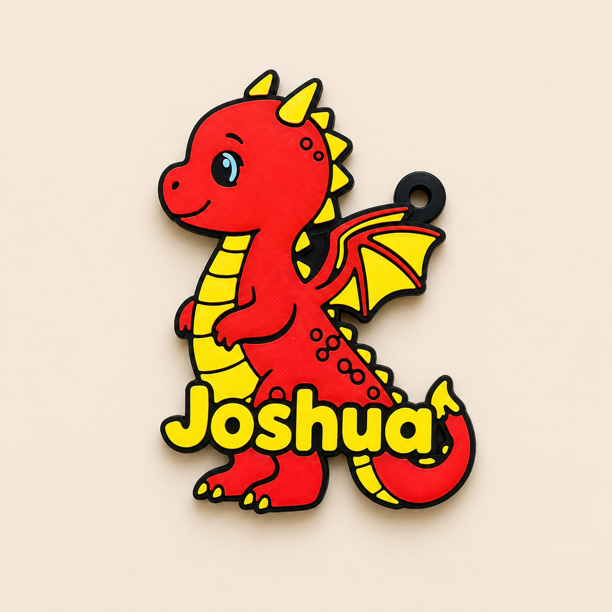 Dragon Personalized Name Bag Tag