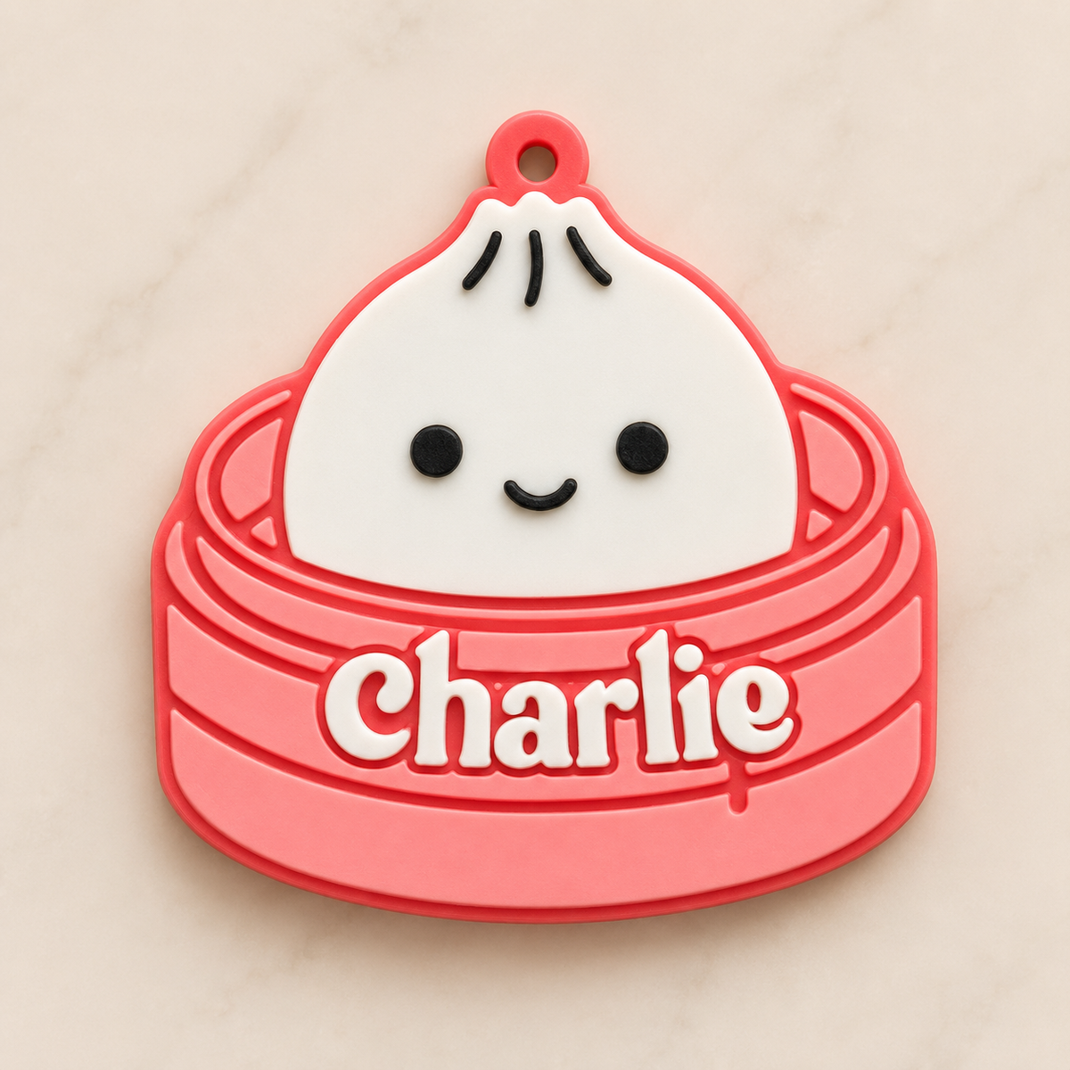 Dumpling Personalized Name Bag Tag