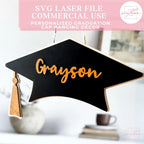 Graduation Cap Door Hanger SVG - Digital File