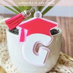 Graduation Keychain SVG File - Digital File