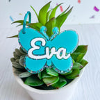 Personalized Butterfly Bag Tag