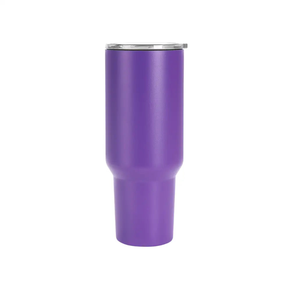 Personalized Coach Tumbler – 40 oz Stainless Steel with Sport Icon - Purple / None - Physical Product