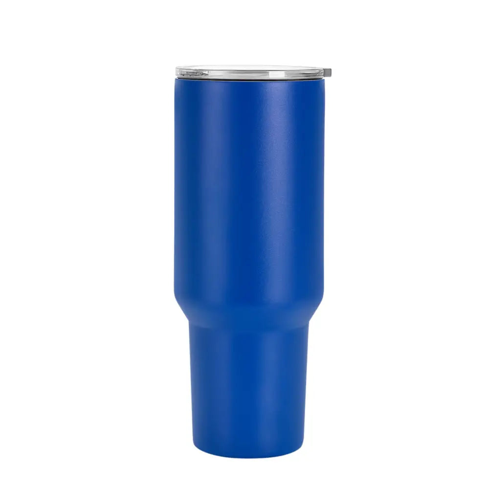 Personalized Coach Tumbler – 40 oz Stainless Steel with Sport Icon - Blue / None - Physical Product