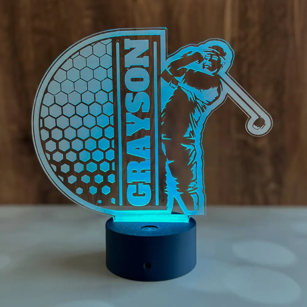 Personalized Color-Changing LED Sports Light - Physical Product