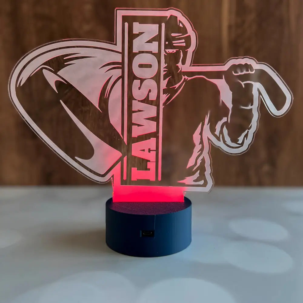 Personalized Color-Changing LED Sports Light - Physical Product