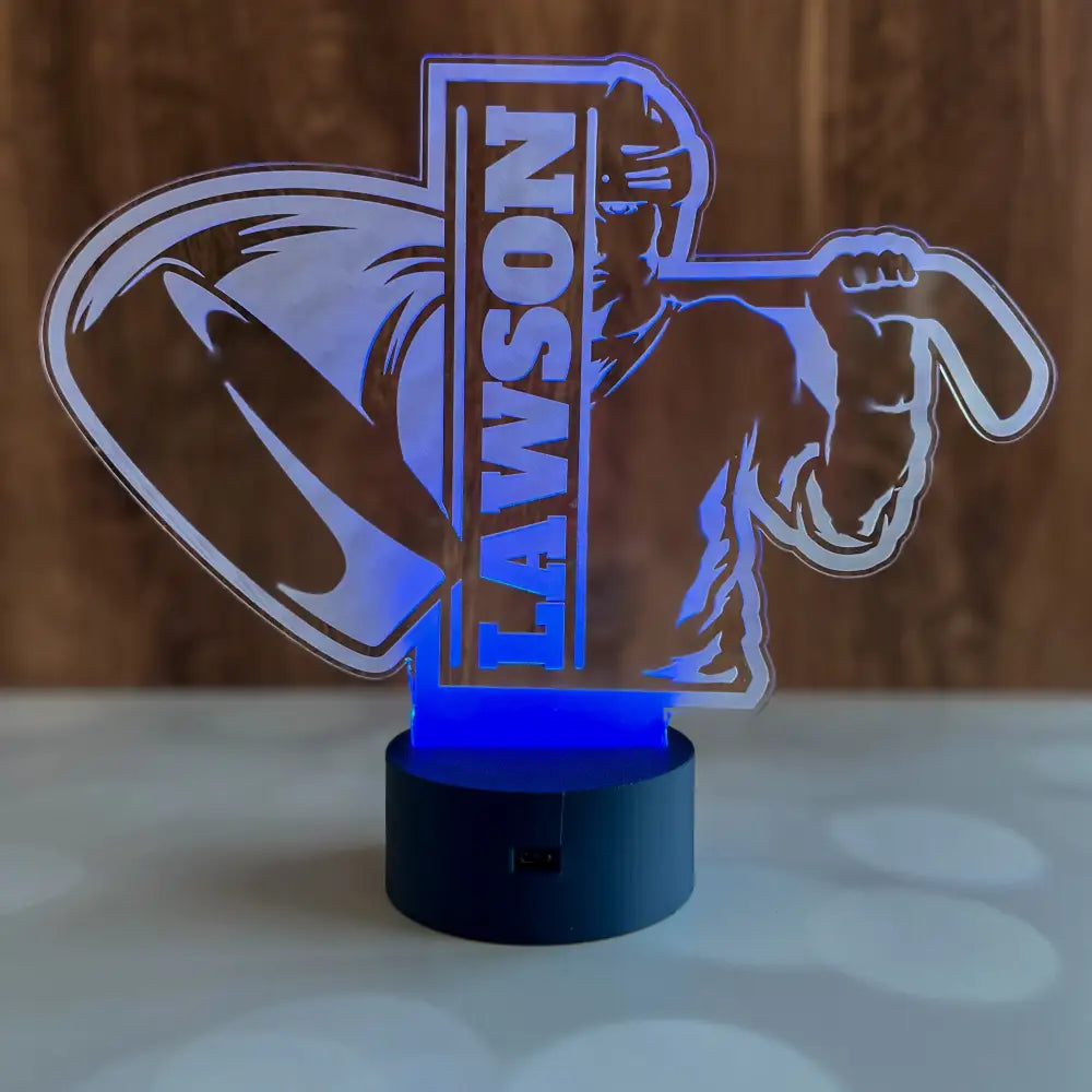 Personalized Color-Changing LED Sports Light - Physical Product