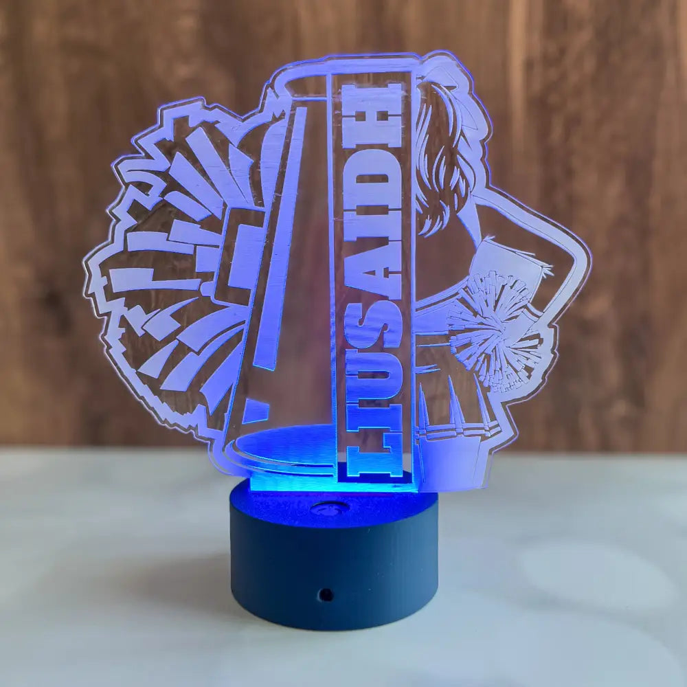 Personalized Color-Changing LED Sports Light - Physical Product