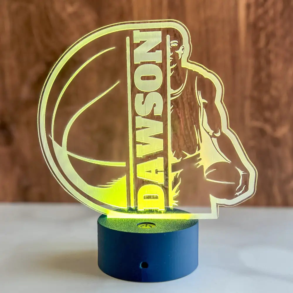 Personalized Color-Changing LED Sports Light - Physical Product