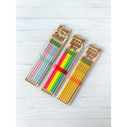 Engraved school pencils for children in gift packaging