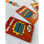 Personalized Teacher Hall Passes - Physical Product