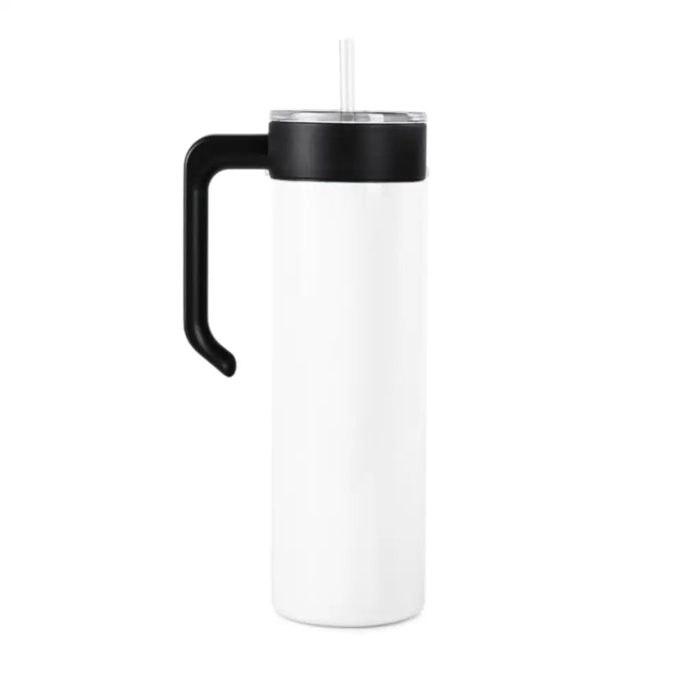 Personalized Volleyball Cup – Custom 20oz UV Printed Tumbler with Handle - Physical Product