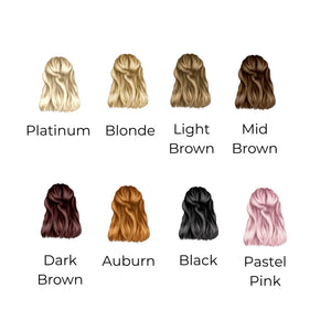 Hair color options