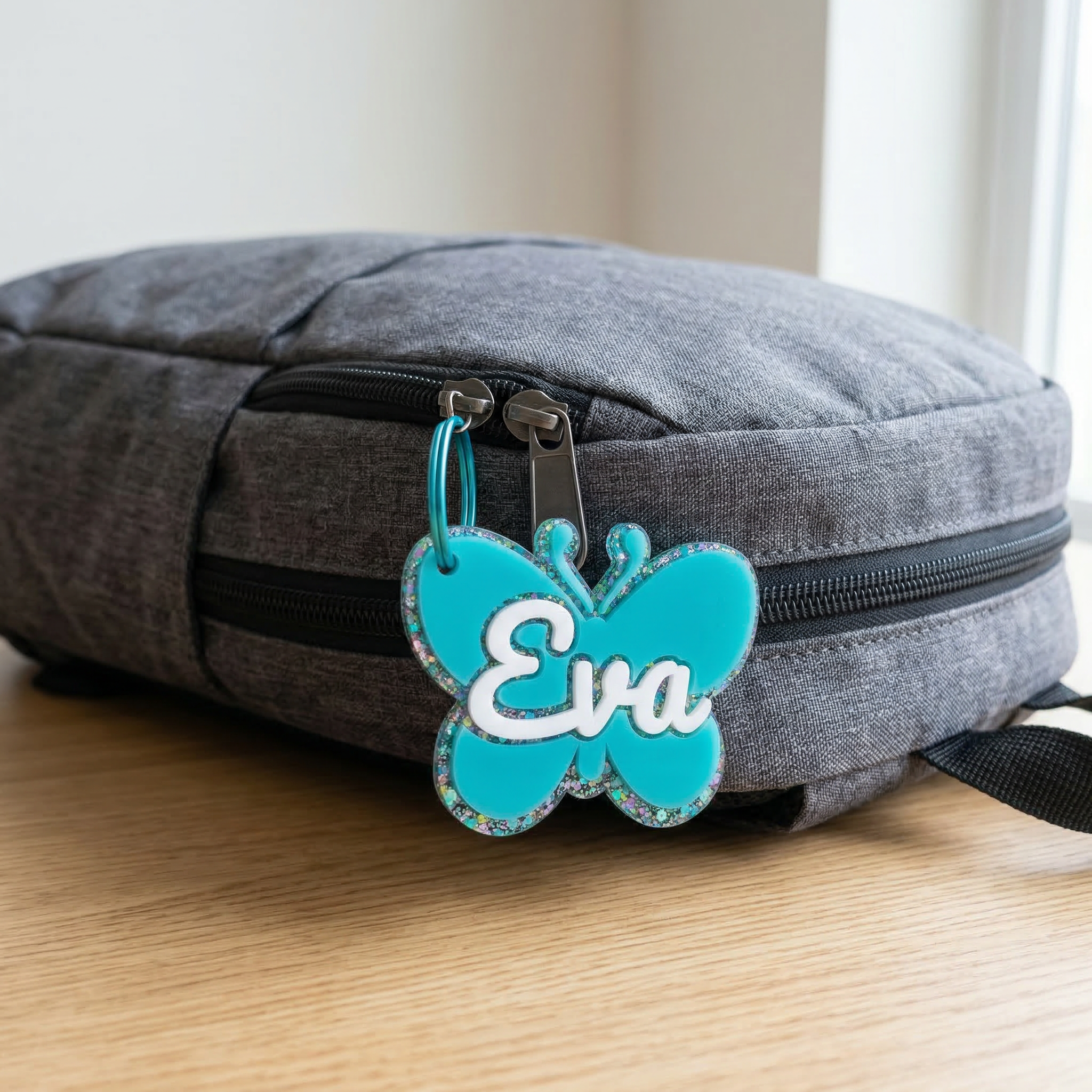 Personalized Butterfly Bag Tag