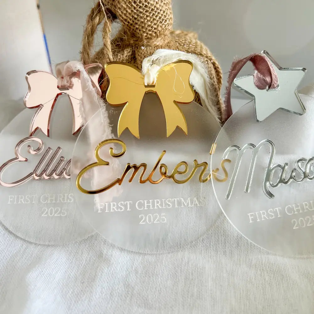 Reflection Collection - Baby’s First Christmas - Physical Product