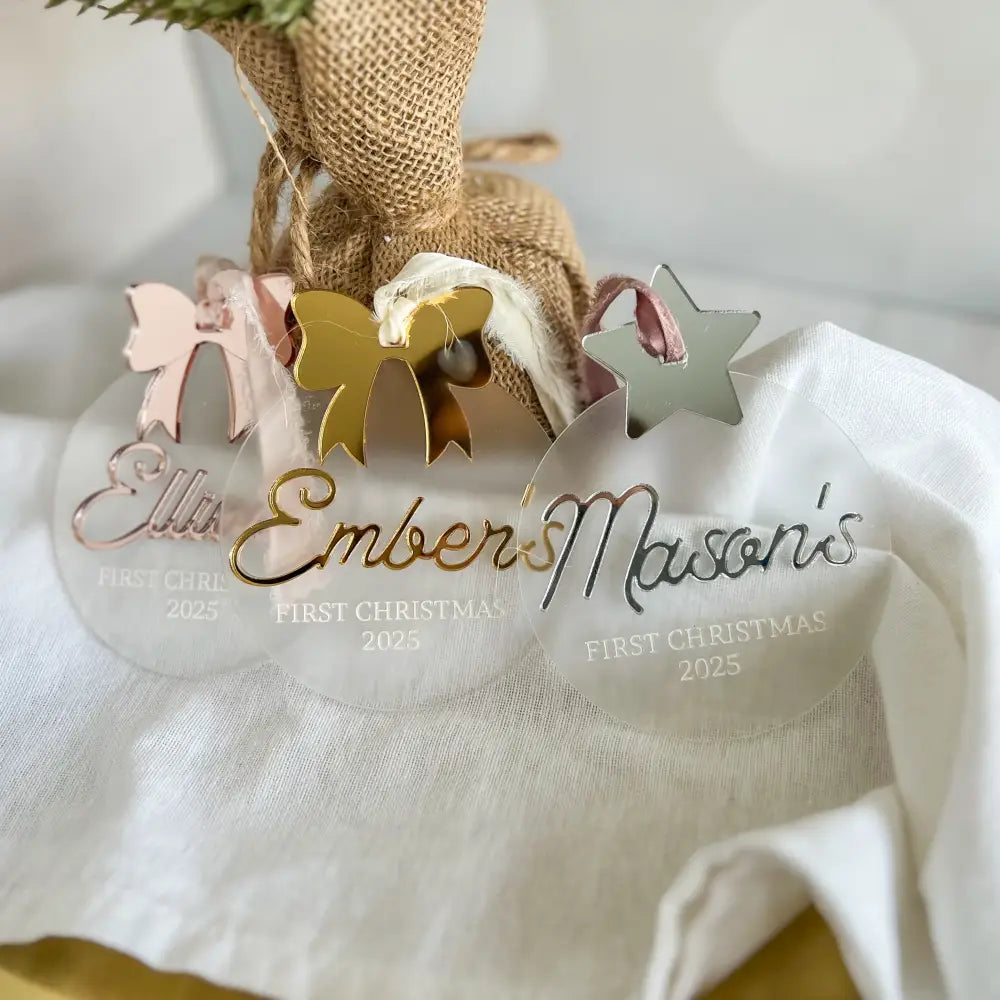 Reflection Collection - Baby’s First Christmas - Physical Product