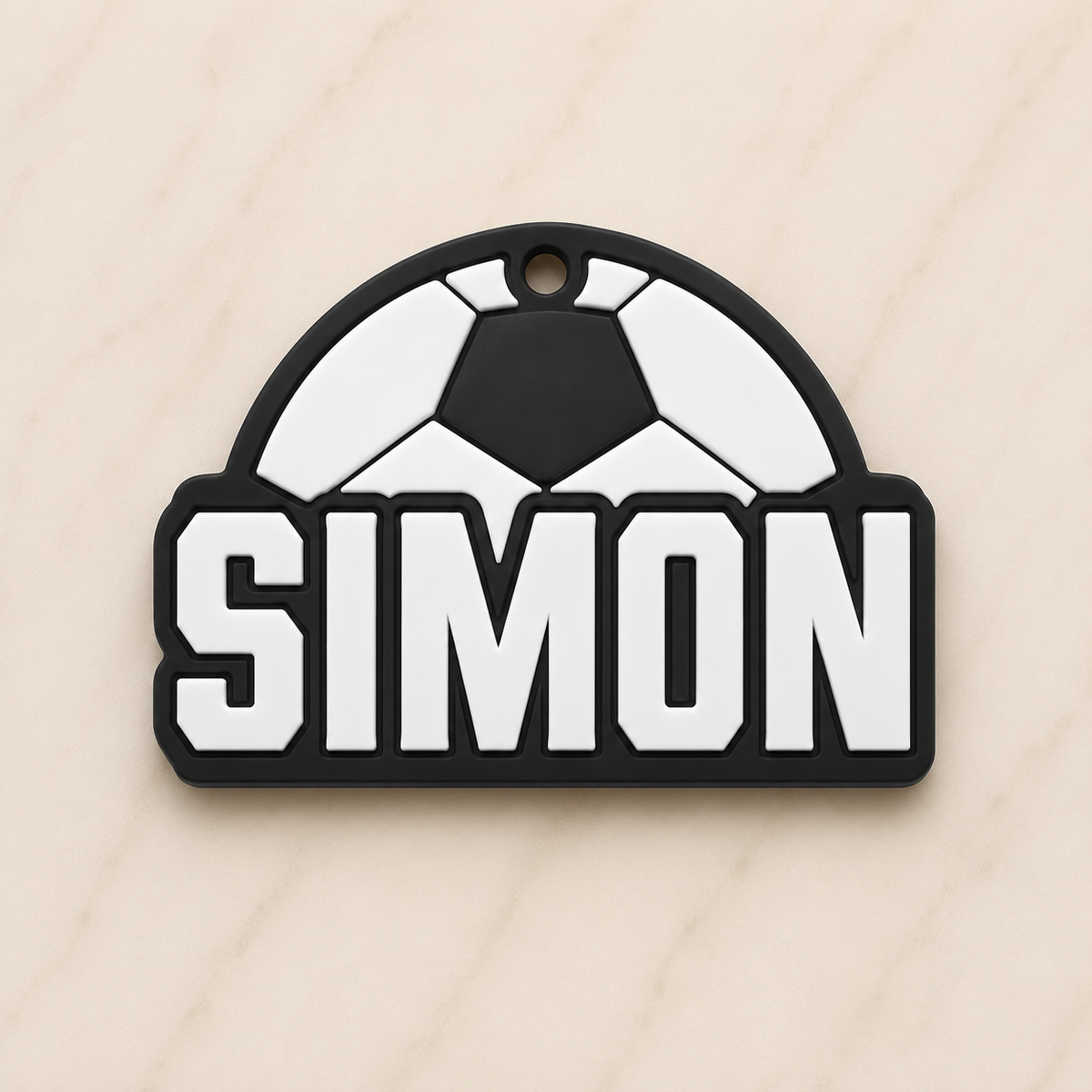 Soccer Personalized Name Bag Tag